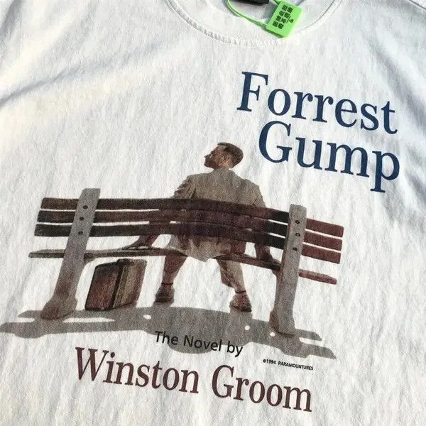 VIBE Forrest Gump Edition Printed Tshirt Size US M / EU 48-50 / 2 - 6 Thumbnail