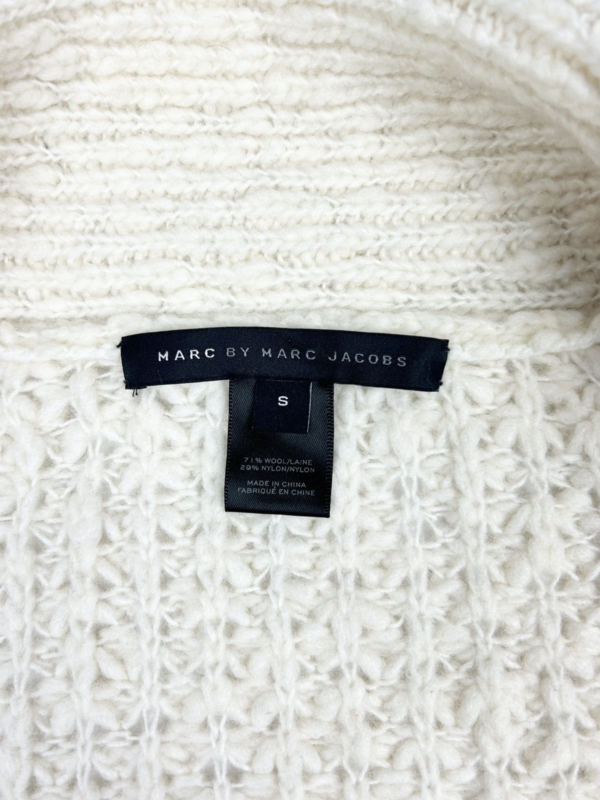 Acne Studios × Designer × Marc Jacobs Marc By Marc Jacobs Wool Cardigan Knit Sweater Size S / US 4 / IT 40 - 9 Thumbnail