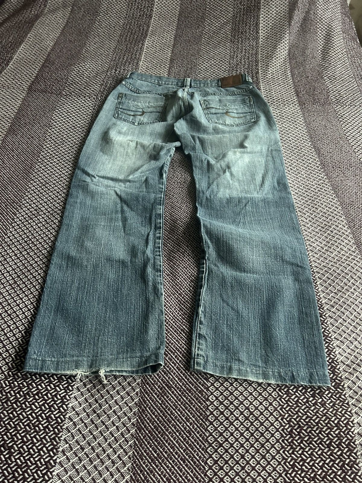 Vintage Vintage Timezone Washed Jeans Distressed Y2K Streetwear W32 Size US 32 / EU 48 - 3 Thumbnail