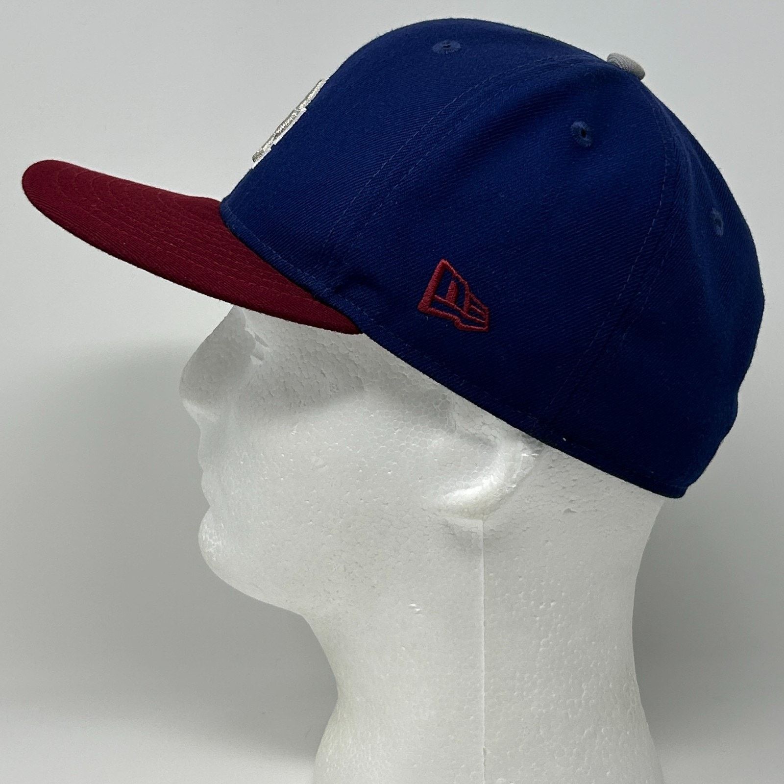 New Era Los Angeles Dodgers 50th Anniv Hat Baseball Cap Blue 7 1/8 Size ONE SIZE - 7 Thumbnail