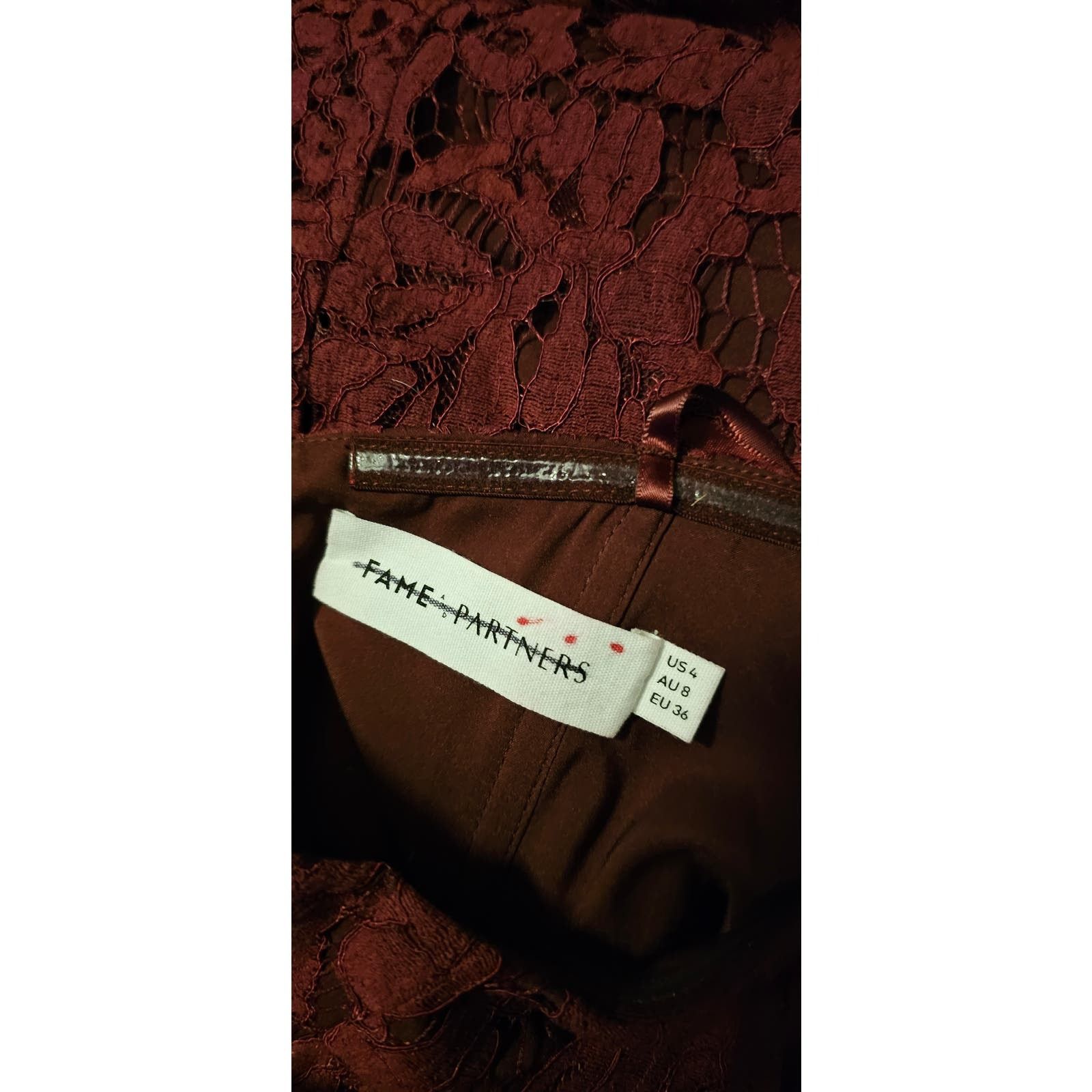 Anthropologie New Anthropologie BHLDN Fame and Partners Twilight Dress Size S / US 4 / IT 40 - 4 Thumbnail