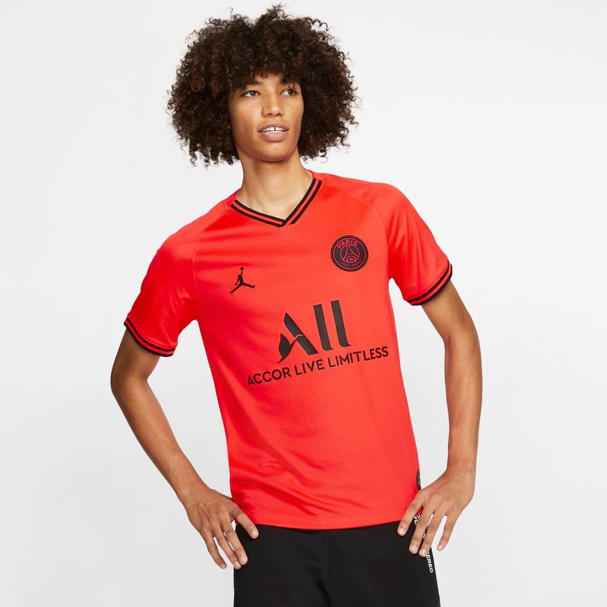 Jordan Brand 🇫🇷 2019/20 Jordan PSG Paris Saint Germain Soccer Jersey Rare Size US M / EU 48-50 / 2 - 2 Thumbnail