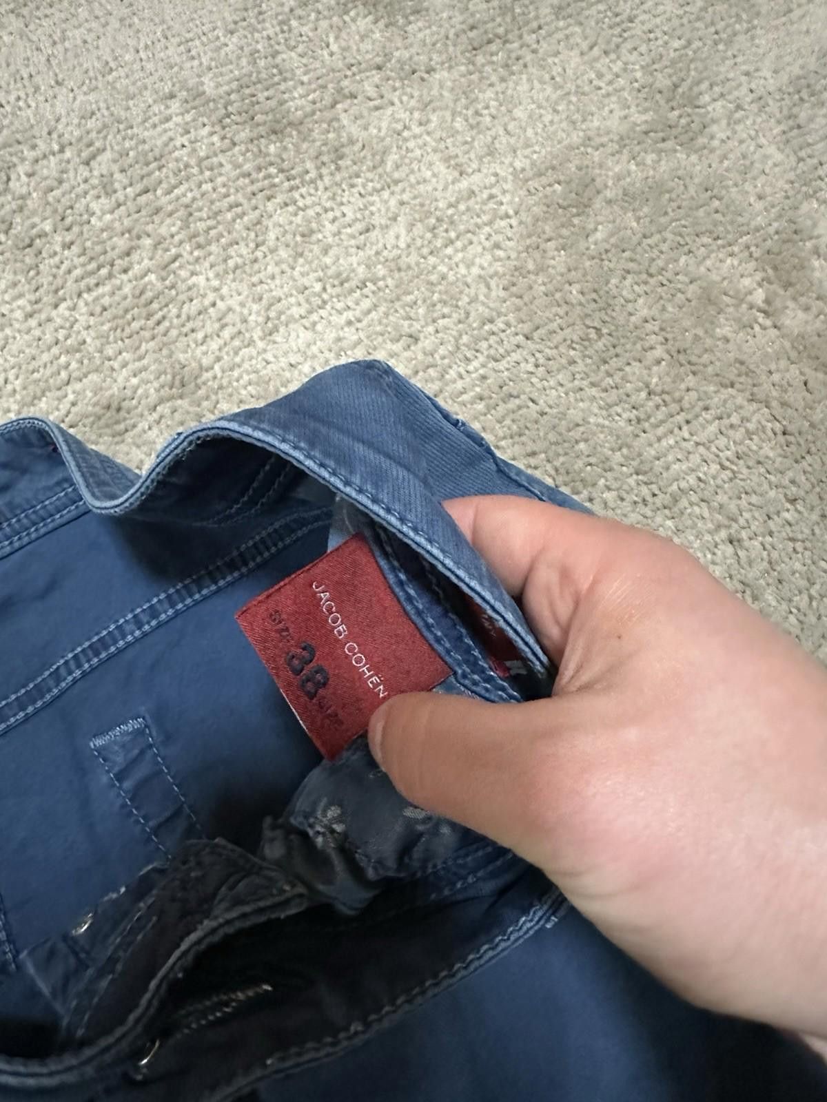 Jacob Cohen JACOB COHEN COMF Teal Luxury Denim Tailored Jeans Size 38 Size US 38 / EU 54 - 5 Thumbnail
