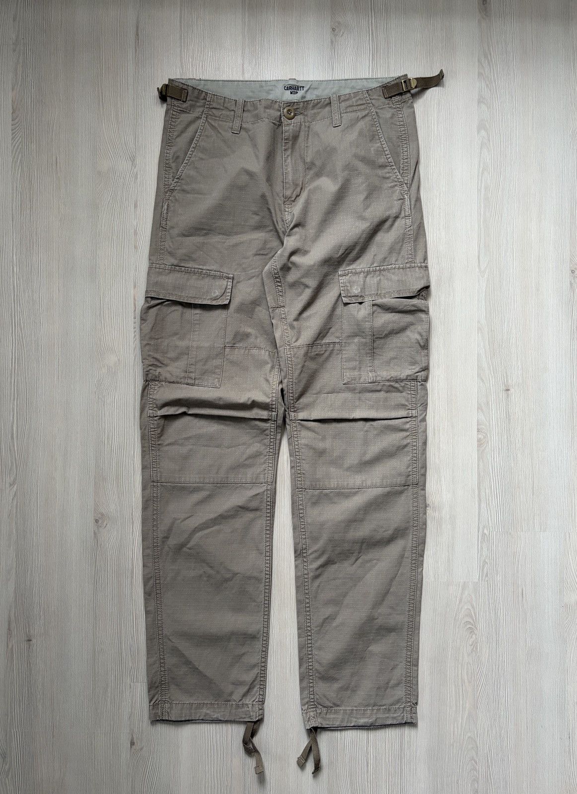 Carhartt Wip Carhartt WIP Cargo Ripstop Beige Aviation Pant Size US 29 - 2 Thumbnail