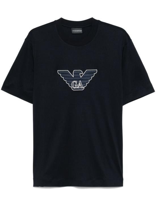 Emporio Armani EMPORIO ARMANI Men T-Shirts EM001033 AF10017MB192 Blue Size US XXL / EU 58 / 5 - 1 Thumbnail