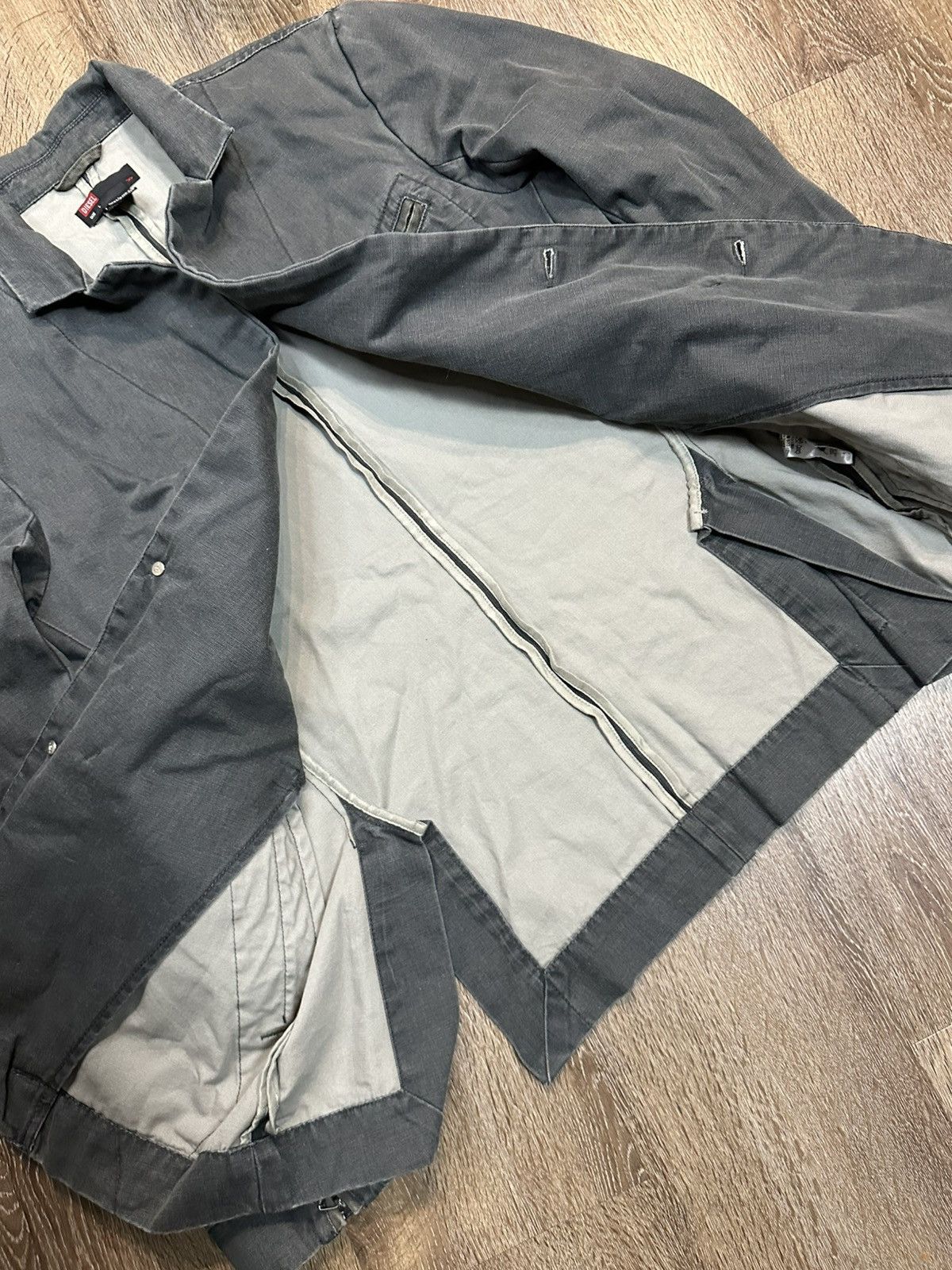 Diesel Diesel Vintage Jacket SPACE RESEARCH Big Logo Avan-Garde Size US L / EU 52-54 / 3 - 8 Thumbnail
