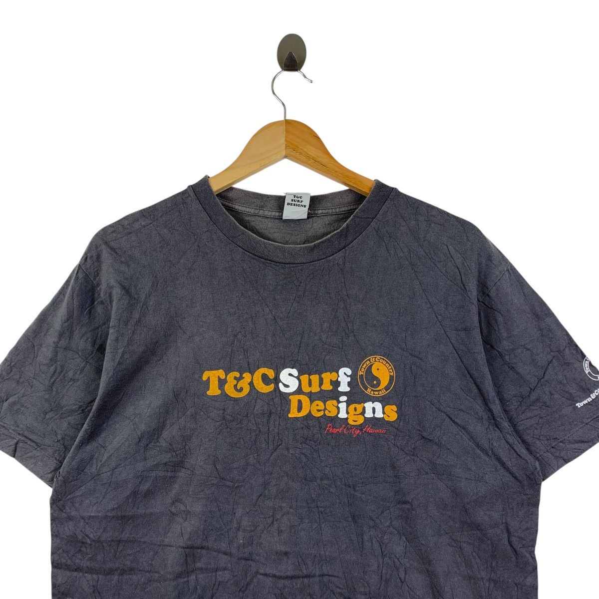 Vintage Vintage T&C Surf Designs Hawaii Large Back Graphic Yin Yang Size US L / EU 52-54 / 3 - 3 Thumbnail