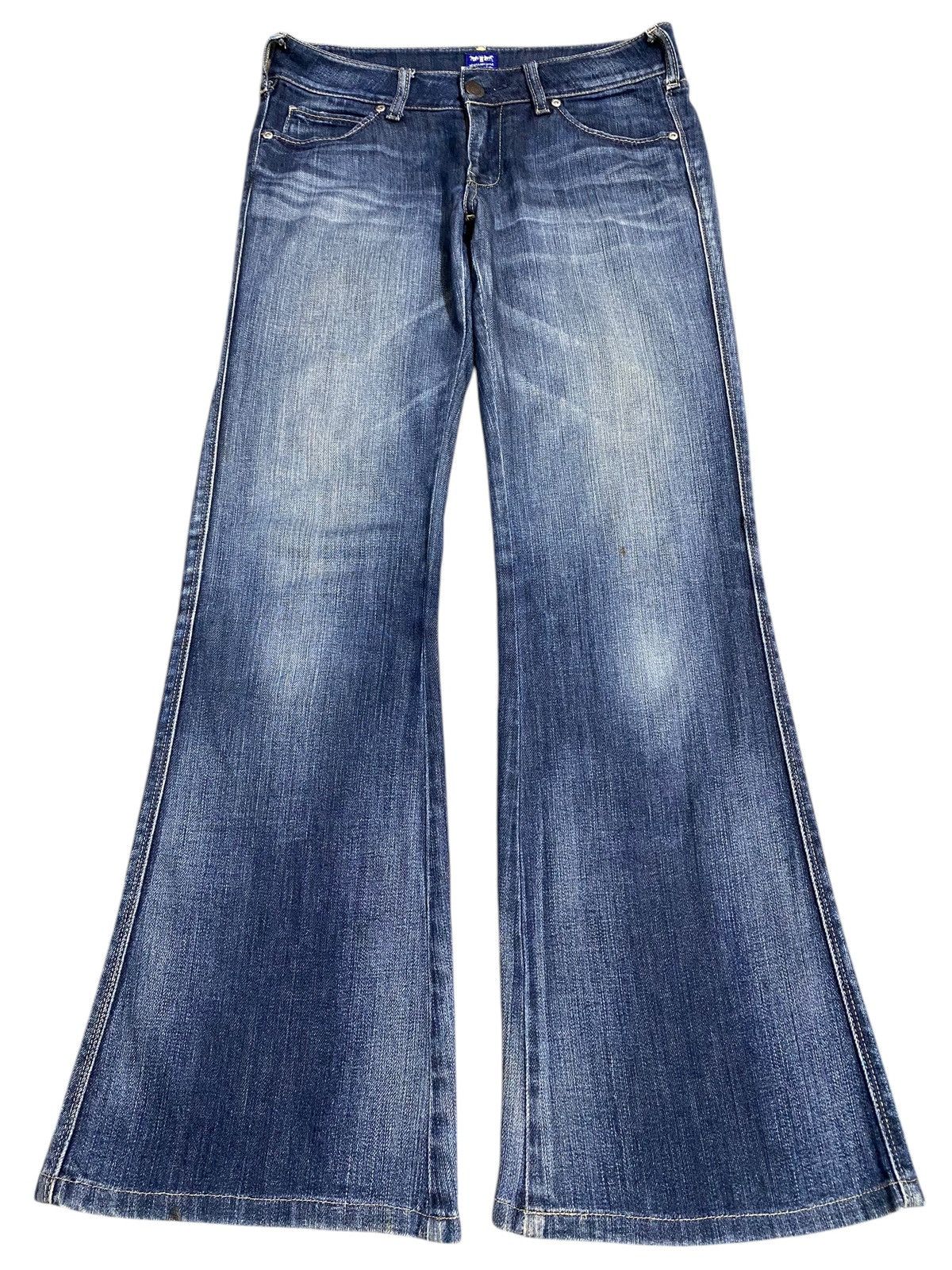 Levi's Levis Lady Style Flare Blue Wash Soft Jeans Size 32" / US 10 / IT 46 - 1 Thumbnail