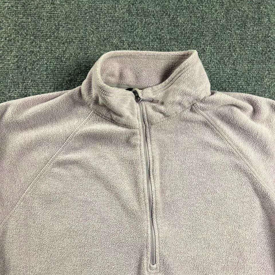 Eddie Bauer Eddie Bauer 1/4 Zip Pullover Womens Large Fleece Mock Neck Size L / US 10 / IT 46 - 2 Thumbnail