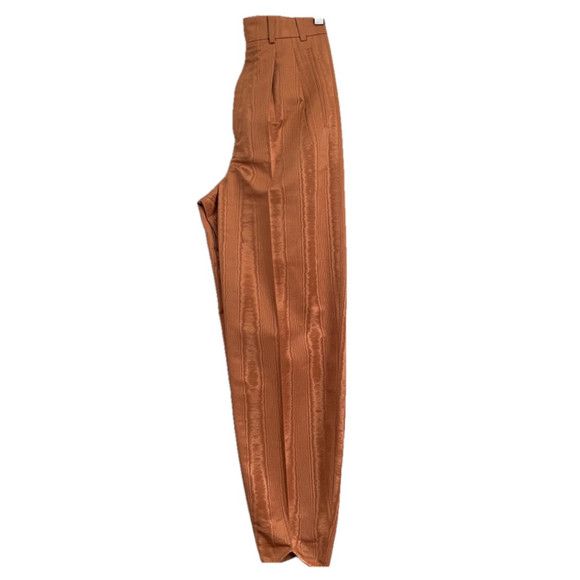 Gucci Gucci Taffeta Pleated Barrel Leg Pants - 36/25" Waist 🇮🇹 Size 25" / US 0 / IT 36 - 6 Thumbnail