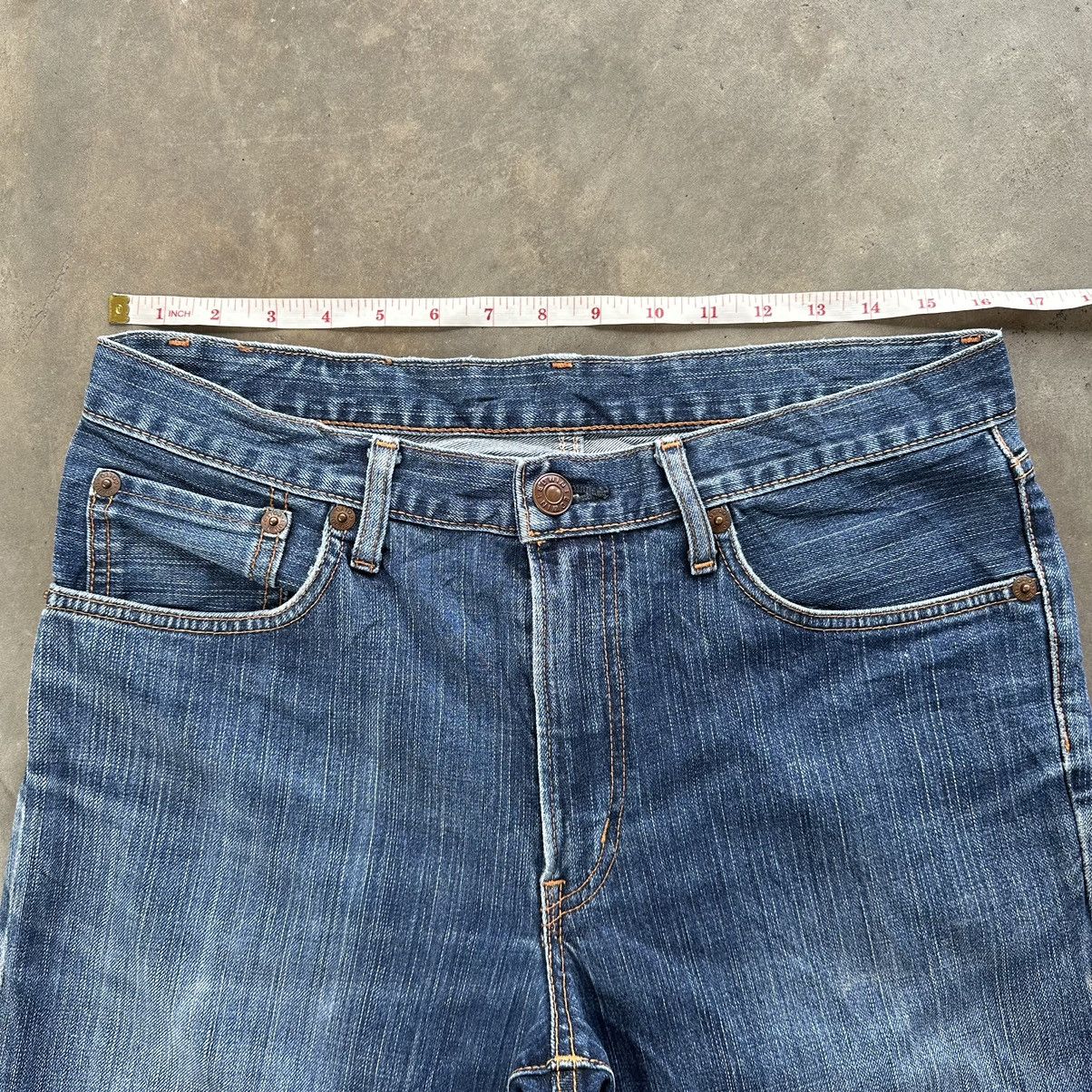 Japanese Brand Vintage Edwin Distressed Faded Denim Jean Pant W32 Size US 32 / EU 48 - 8 Thumbnail