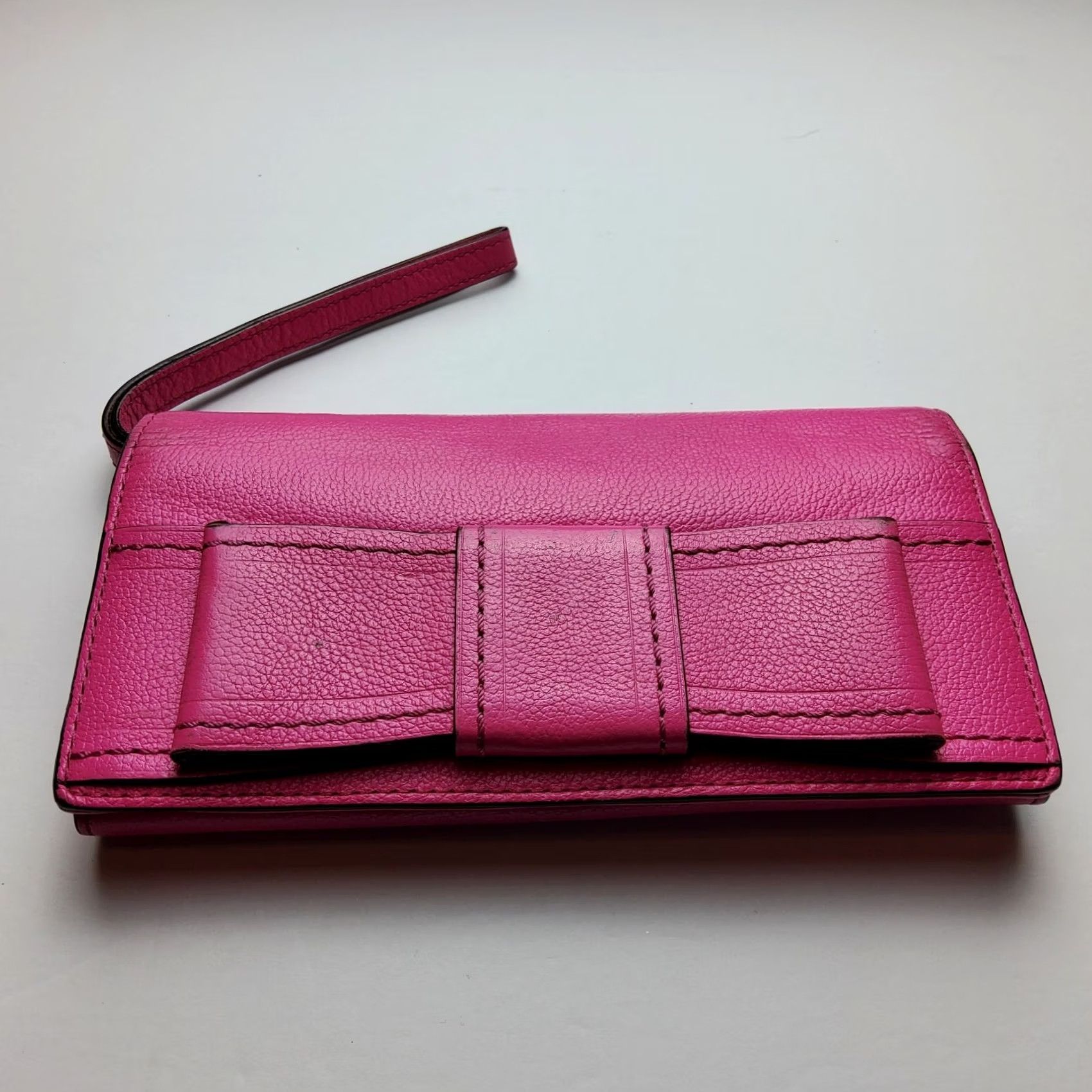 Vintage Kate Spade Villabella Ave Mara Wristlet Wallet Pink Large Womens Size ONE SIZE - 3 Thumbnail