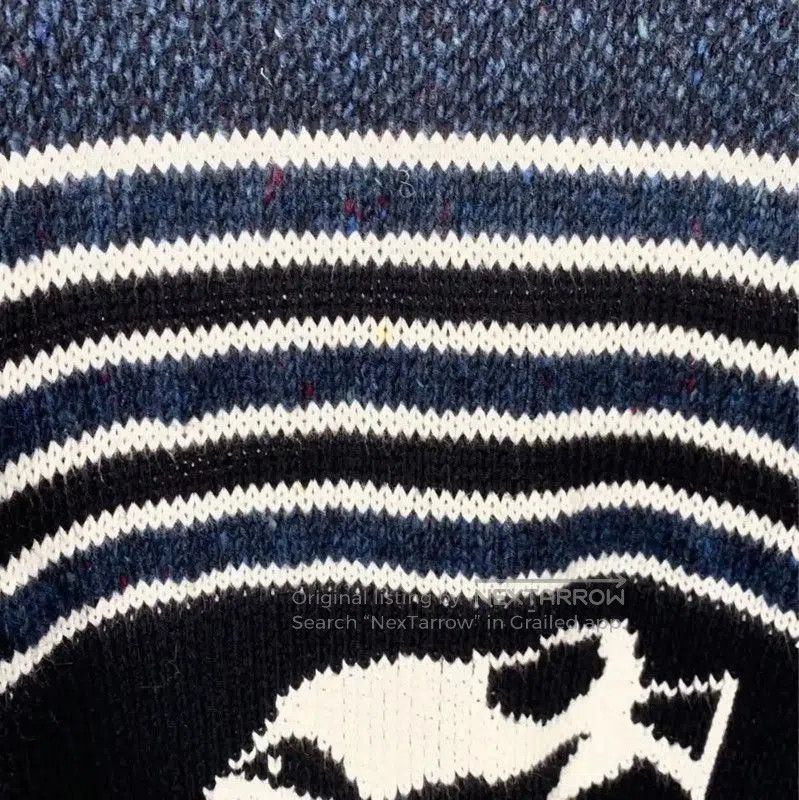 Thom Browne Thom Browne Color-Block Cotton Blend Pullover Sweater . Size US M / EU 48-50 / 2 - 3 Thumbnail