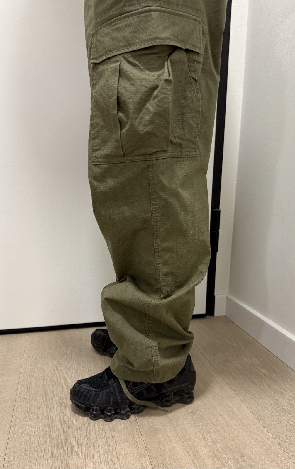 Nike Nike SB Mens Cargo Military Army Pants Skateboard Baggy Size US 30 / EU 46 - 12 Thumbnail