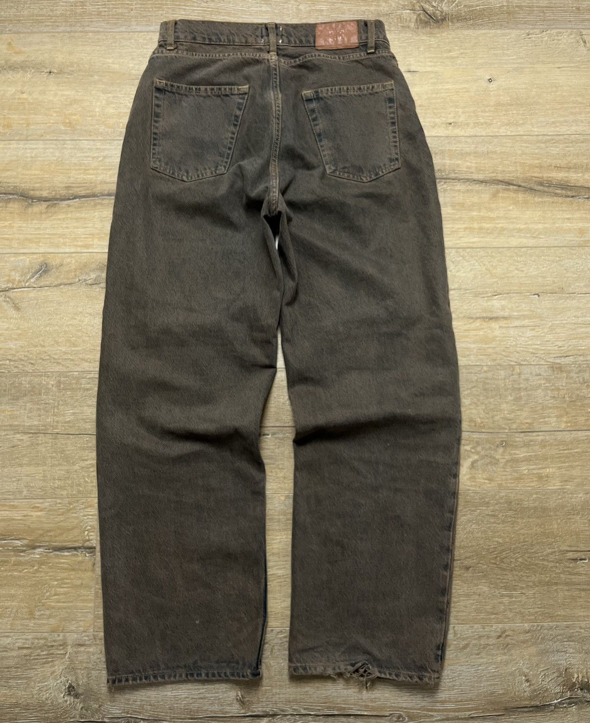 Hysteric Glamour VTG BALENCIAGA X RICK OWENS STYLE BAGGY FADED JEANS 90S Size US 30 / EU 46 - 8 Thumbnail