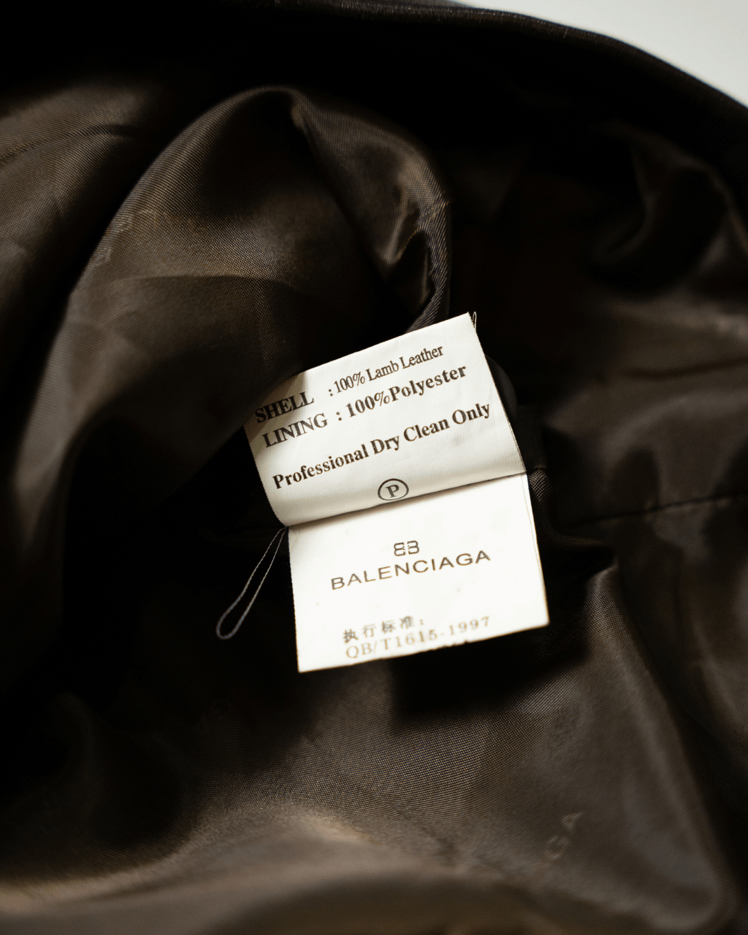 Balenciaga Balenciaga Leather Jacket Size US XL / EU 56 / 4 - 10 Thumbnail