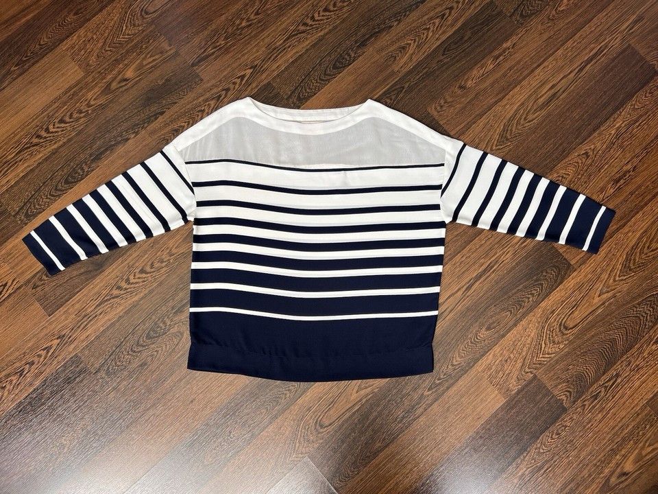 Jean Paul Gaultier Jean Paul Gaultier Lindex Striped Blouse Top Size S Size S / US 4 / IT 40 - 11 Thumbnail