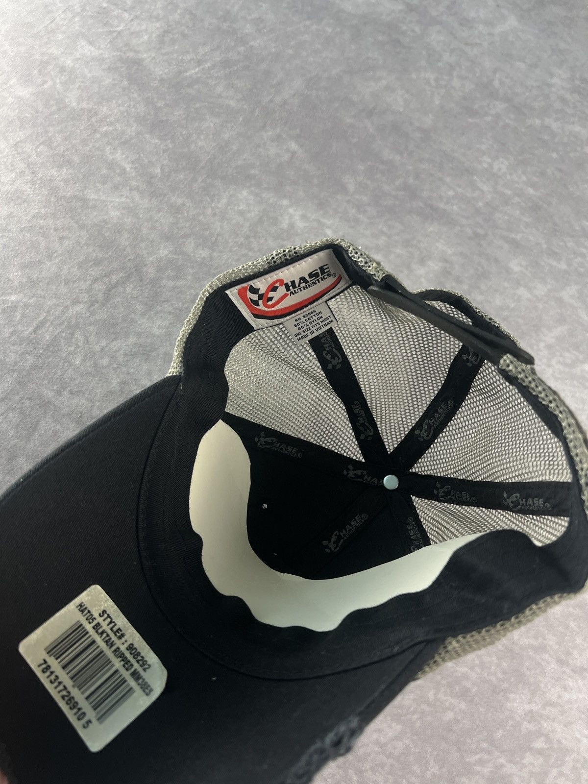 NASCAR NASCAR #38 Black Chase Authentic's Adjustable Hat Size ONE SIZE - 3 Thumbnail