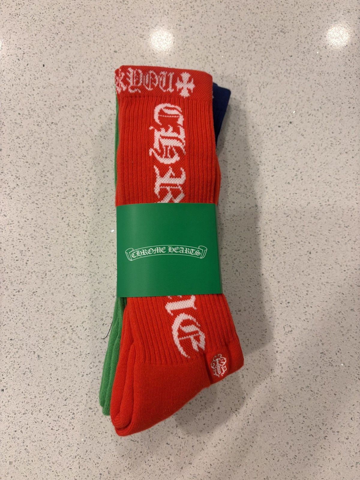 Chrome Hearts Chrome Hearts Socks 3 Pack Chomper, Etc Size ONE SIZE - 9 Thumbnail