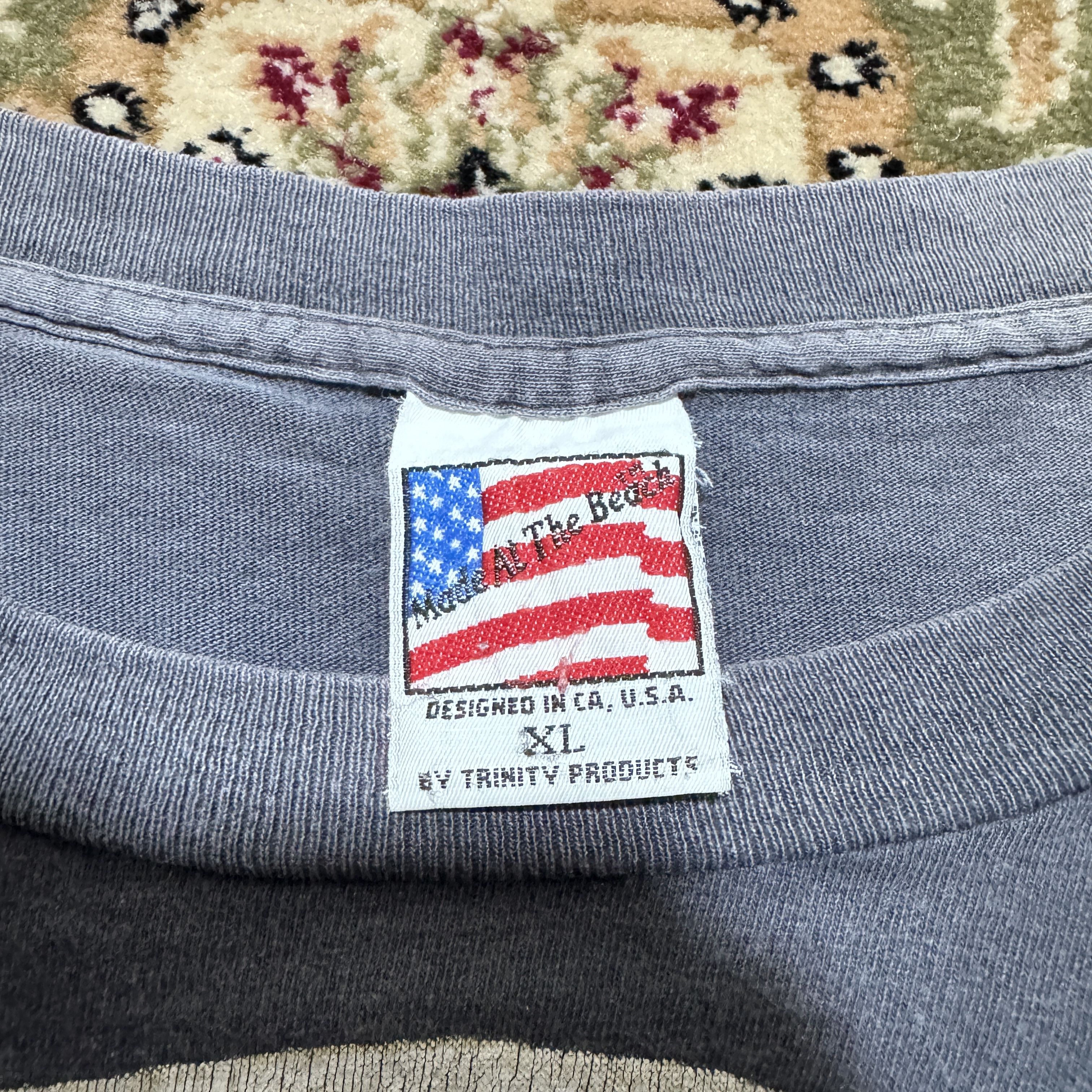 Vintage Vintage Elephant by Trinity Production Sun Faded T shirt Size US XL / EU 56 / 4 - 4 Thumbnail
