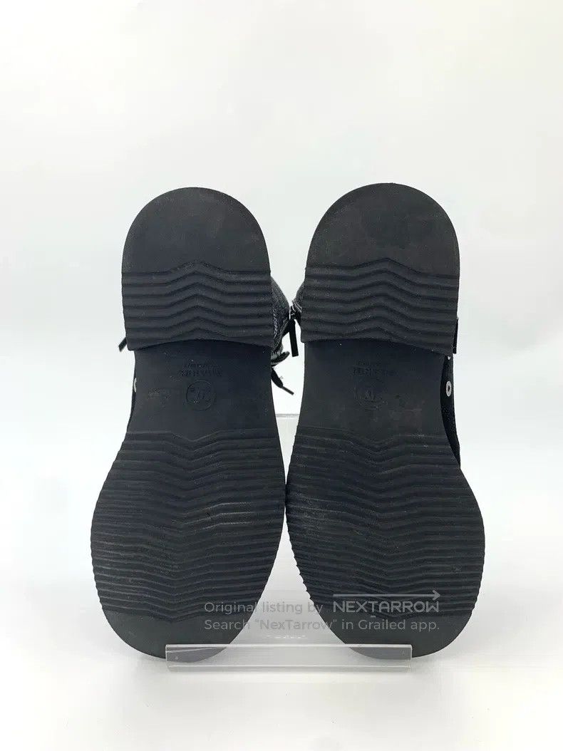 Chanel Chanel Black and gray suede lace-up boots Martin boots Size US 9.5 / IT 39.5 - 5 Thumbnail