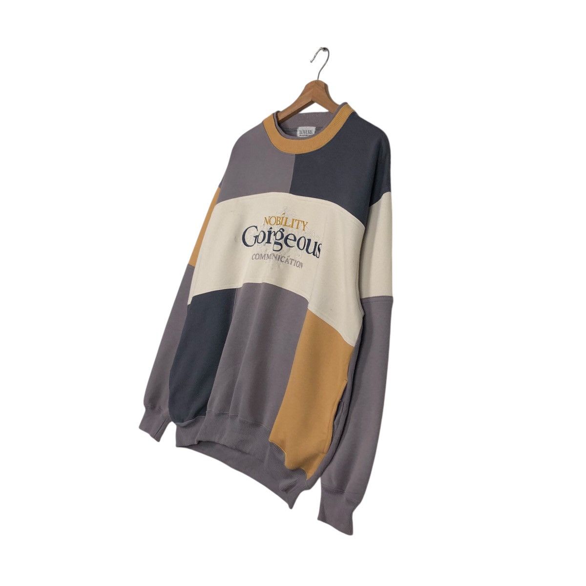 Japanese Brand 📌Vintage Sweatshirt Nobility Gorgeous Big Logo Issey Miyake Size US L / EU 52-54 / 3 - 3 Thumbnail