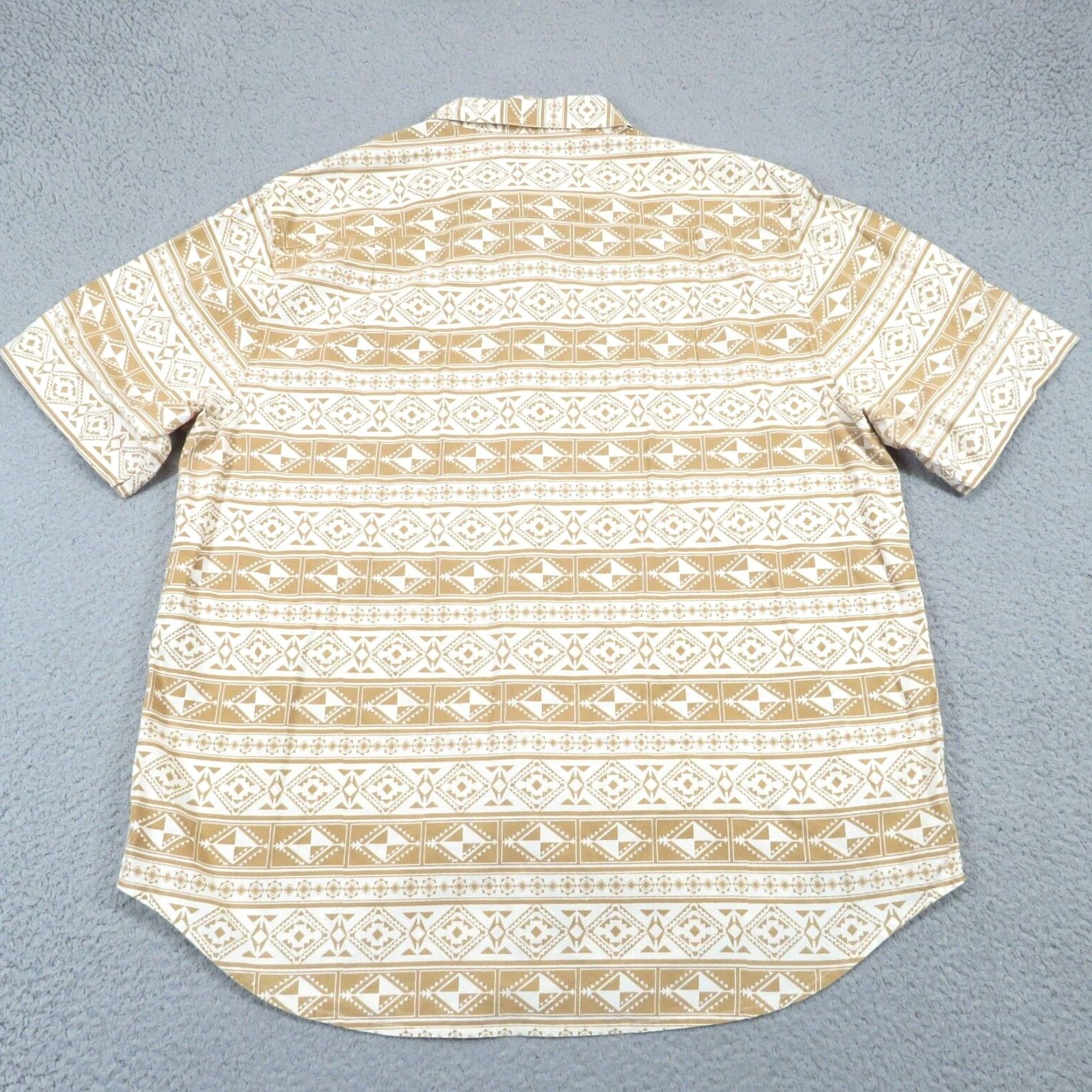 Vintage J. Peterman Shirt Men XL Aztec Tribal All Over Graphic Print Safari Collar Button Size US XL / EU 56 / 4 - 6 Thumbnail