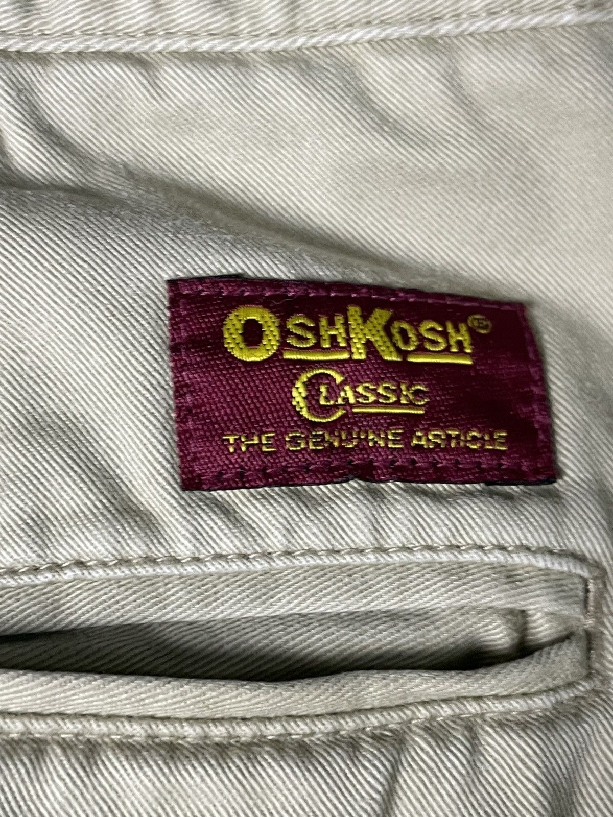 Japanese Brand × Oshkosh × Vintage Vintage OSHKOSH Workwear Pants (91) Size US 30 / EU 46 - 11 Thumbnail