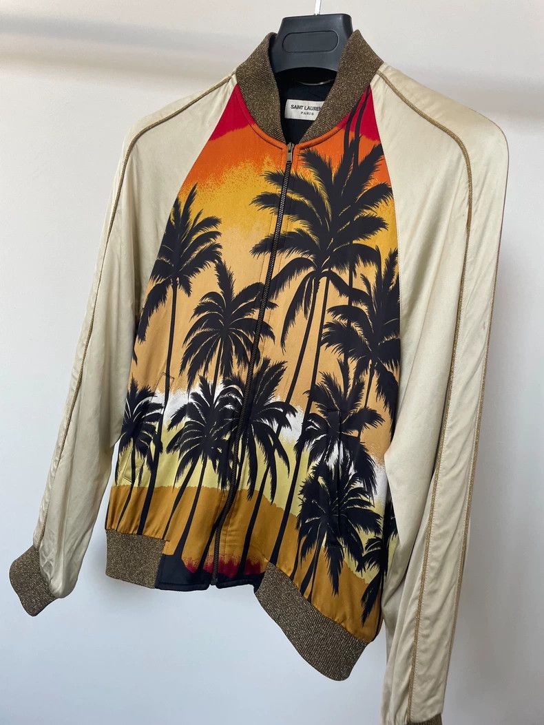 Saint Laurent Paris Saint Laurent Paris 16 SS coconut tree jacket Size US S / EU 44-46 / 1 - 3 Thumbnail