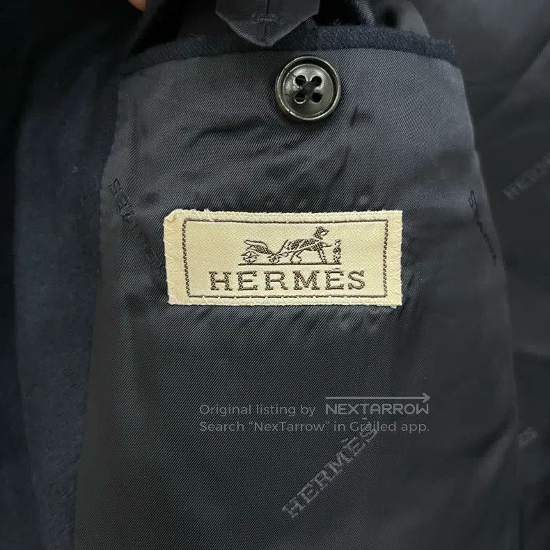 Hermes Hermes Lined printed blazer Size 52R - 4 Thumbnail