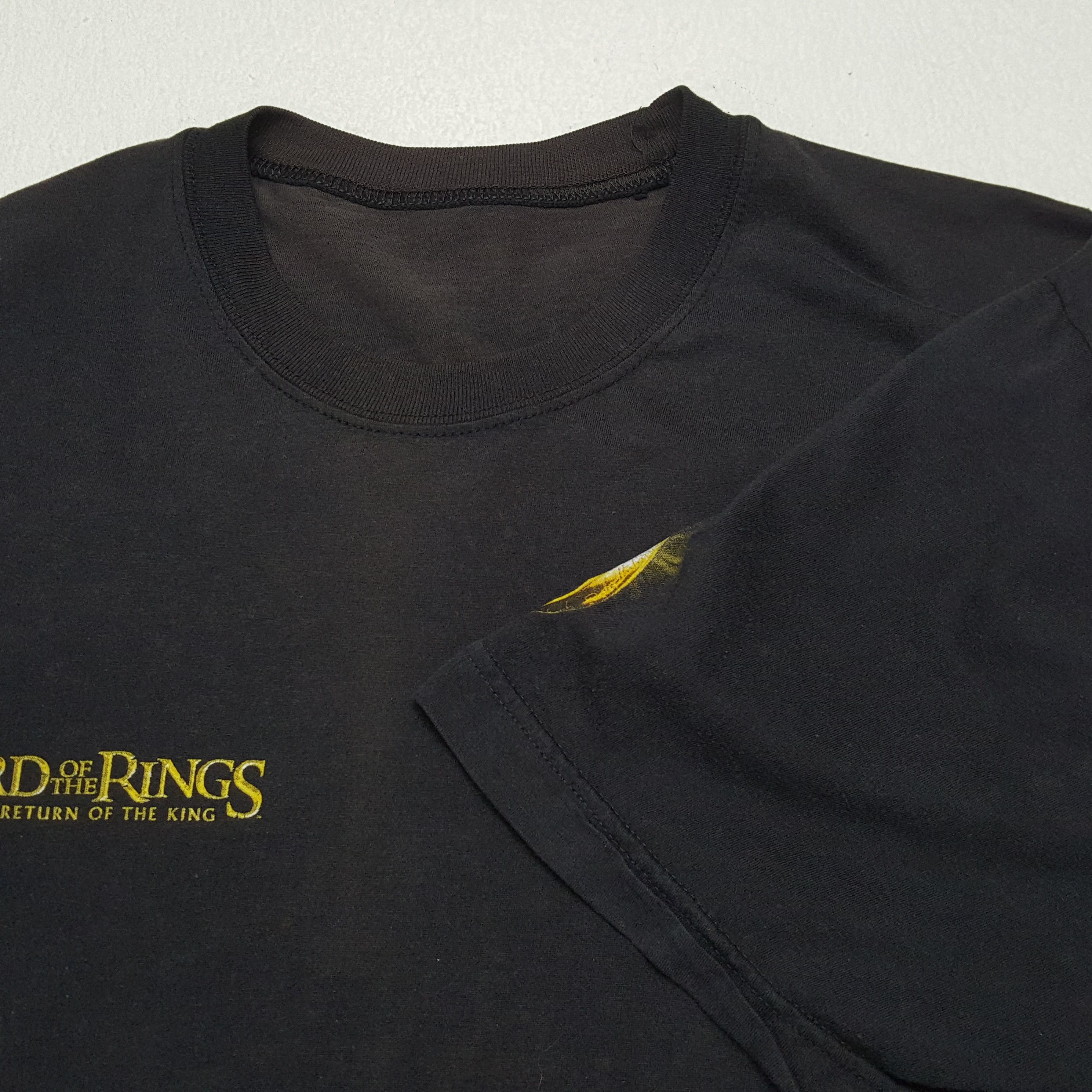 Vintage THE LORD OF THE RINGS Movie Canon Promo Tshirt Size US M / EU 48-50 / 2 - 7 Thumbnail