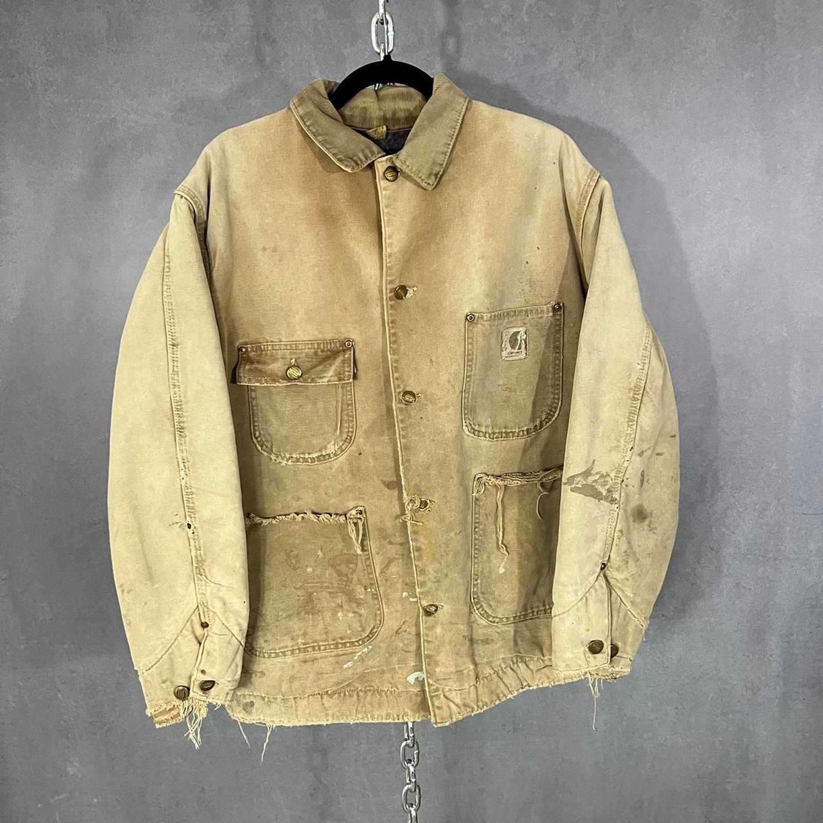 Carhartt Vintage 1970s carhartt chore coat Size US L / EU 52-54 / 3 - 1 Thumbnail