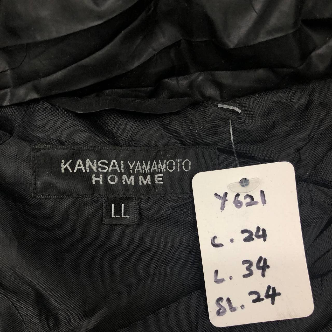 Kansai Yamamoto Y621 KANSAI YAMAMOTO HOMME PUFFER PARKA JACKETS Size US XL / EU 56 / 4 - 6 Thumbnail