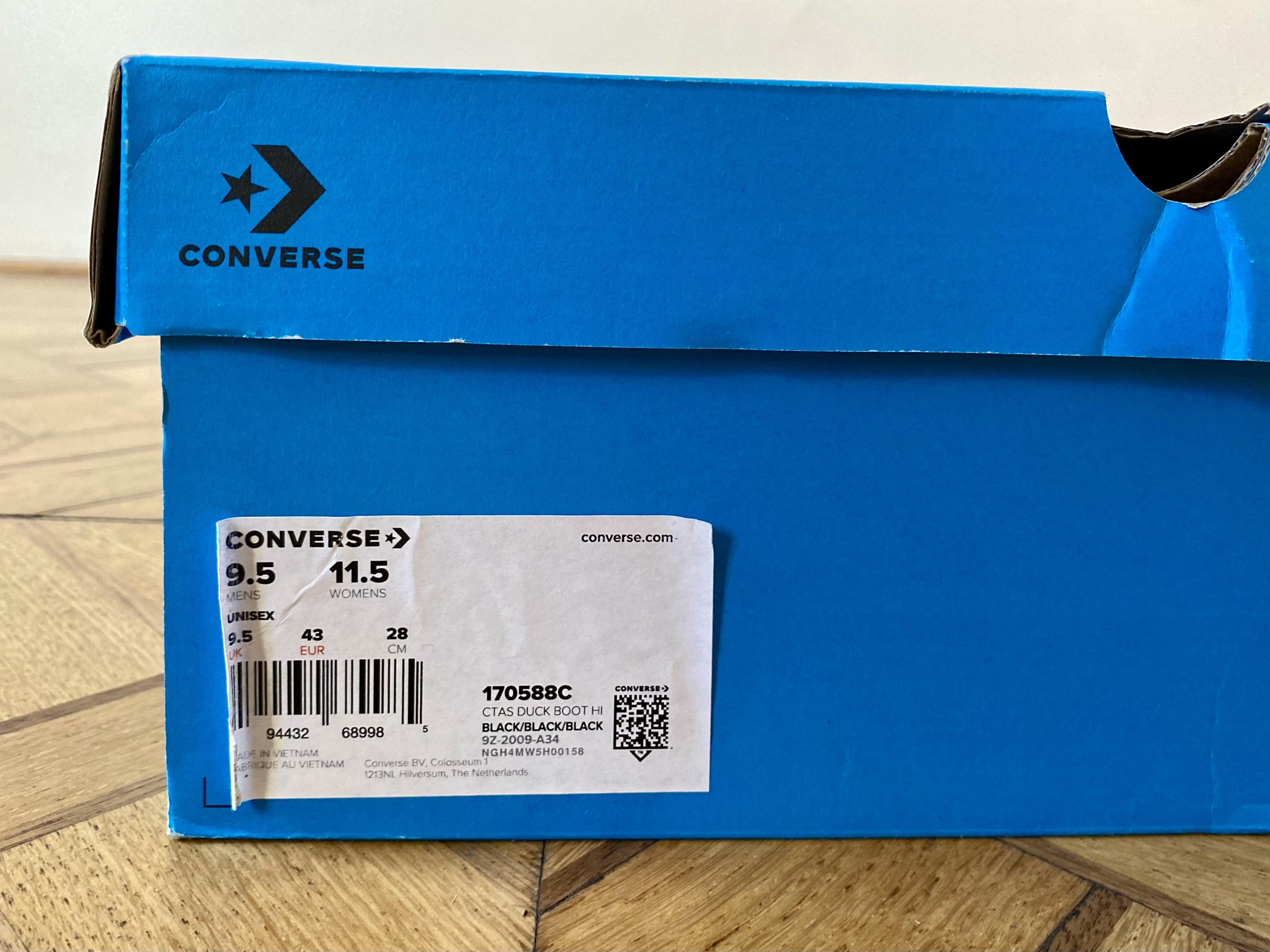 Ambush Design × Converse Converse x AMBUSH Chuck Taylor All-Star "Black" boots Size US 9.5 / EU 42-43 - 5 Thumbnail