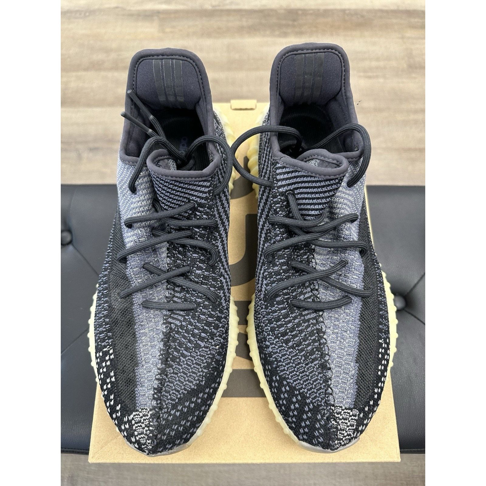 Adidas Size 12 - adidas Yeezy Boost 350 V2 Low Carbon Size US 12 / EU 45 - 4 Thumbnail