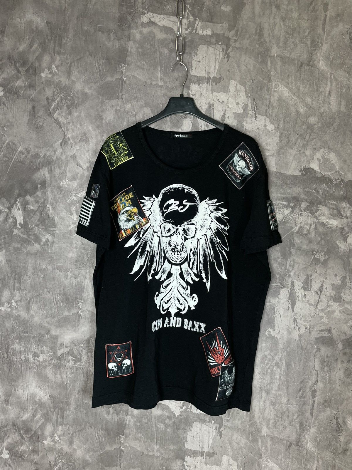 Affliction × Vintage Vintage Y2K grunge punk Skulls T-Shirt Size US L / EU 52-54 / 3 - 1 Thumbnail
