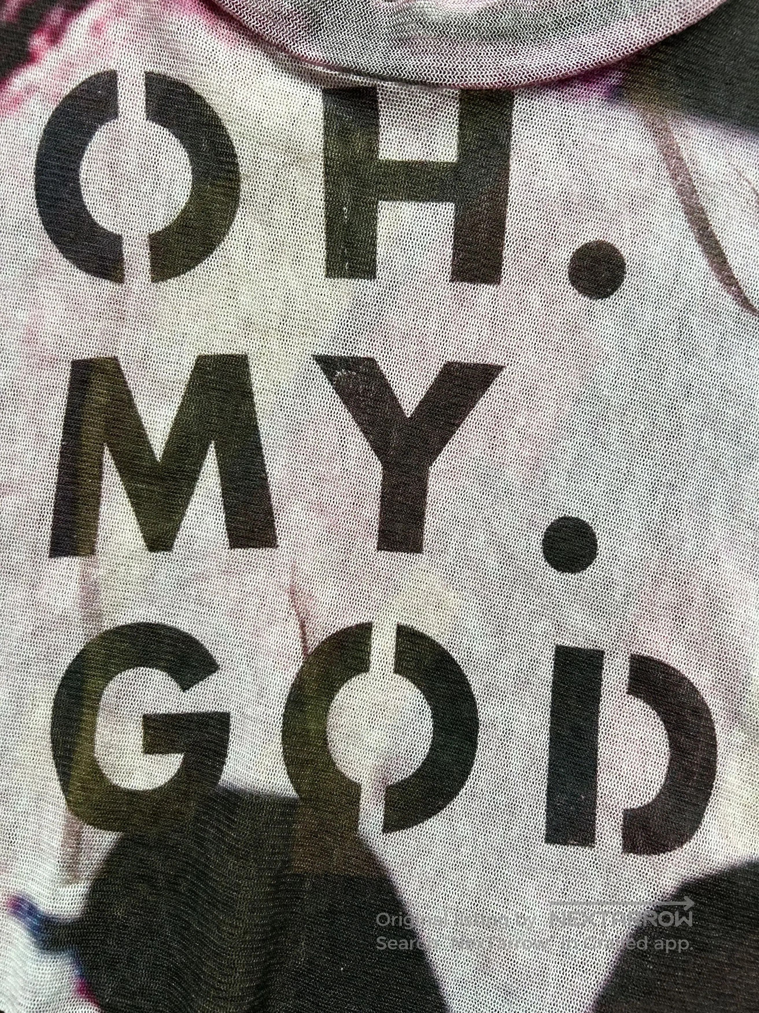 Nozomi Ishiguro graphic crop tank top with slogan. Size M / US 6-8 / IT 42-44 - 4 Thumbnail