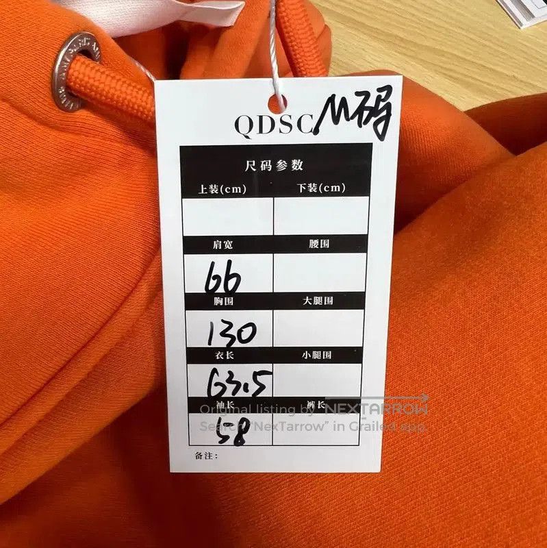 AMI AMI Orange Cotton Women's Hoodie . Size M / US 6-8 / IT 42-44 - 6 Thumbnail
