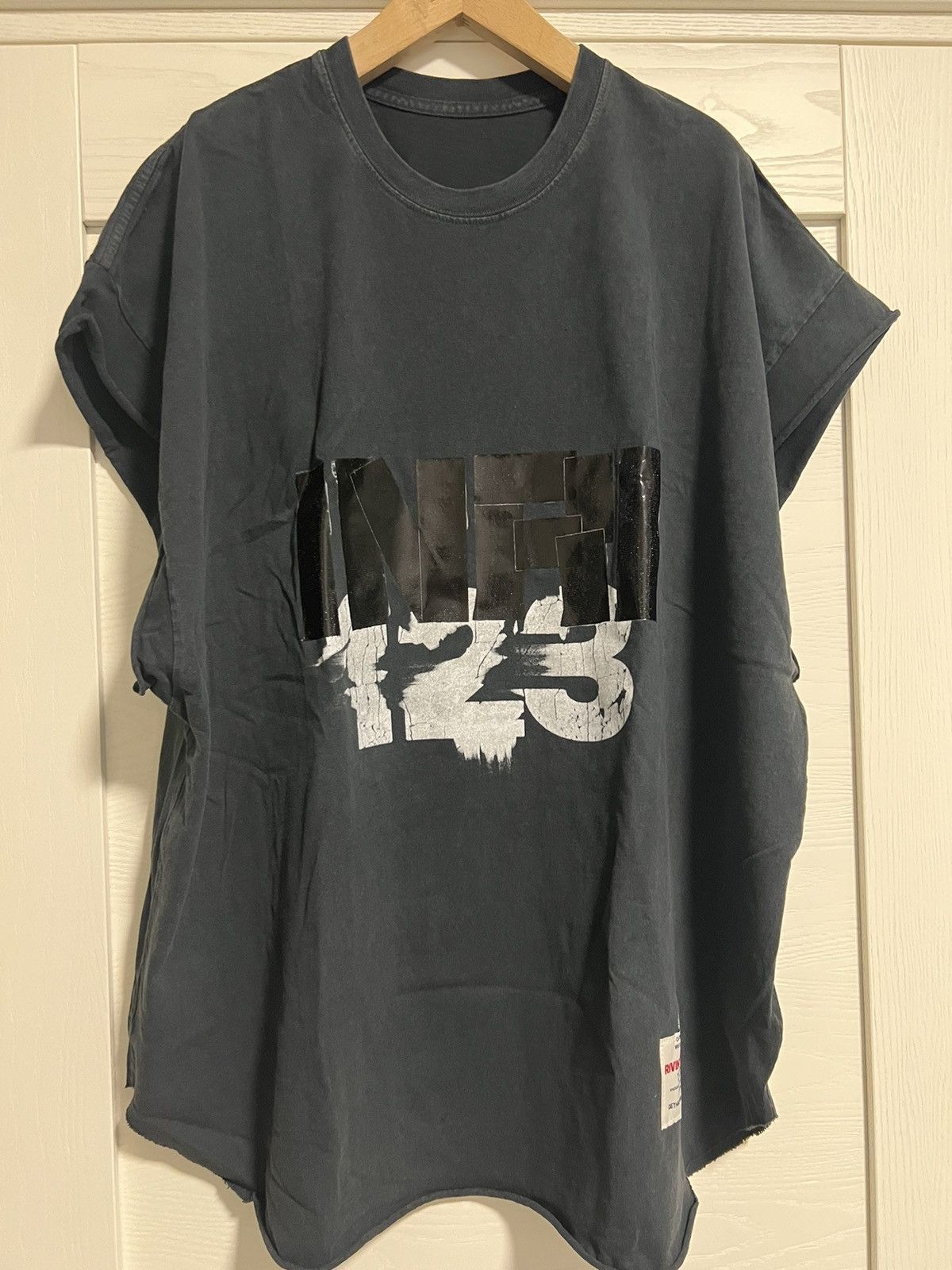 Fear of God × RRR-123 FEAR OF GOD INRI Cut Off Tee | Grailed