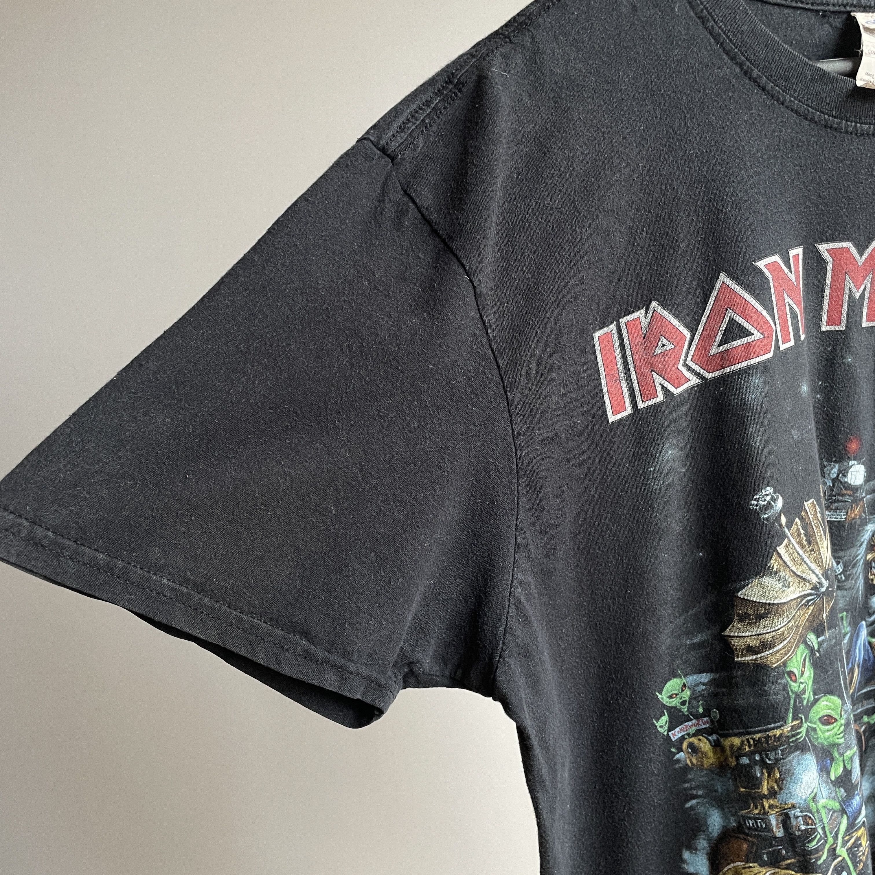 Band Tees Iron Maiden Sonisphere 2010 Distressed T-Shirt Size XL Size US XL / EU 56 / 4 - 4 Thumbnail