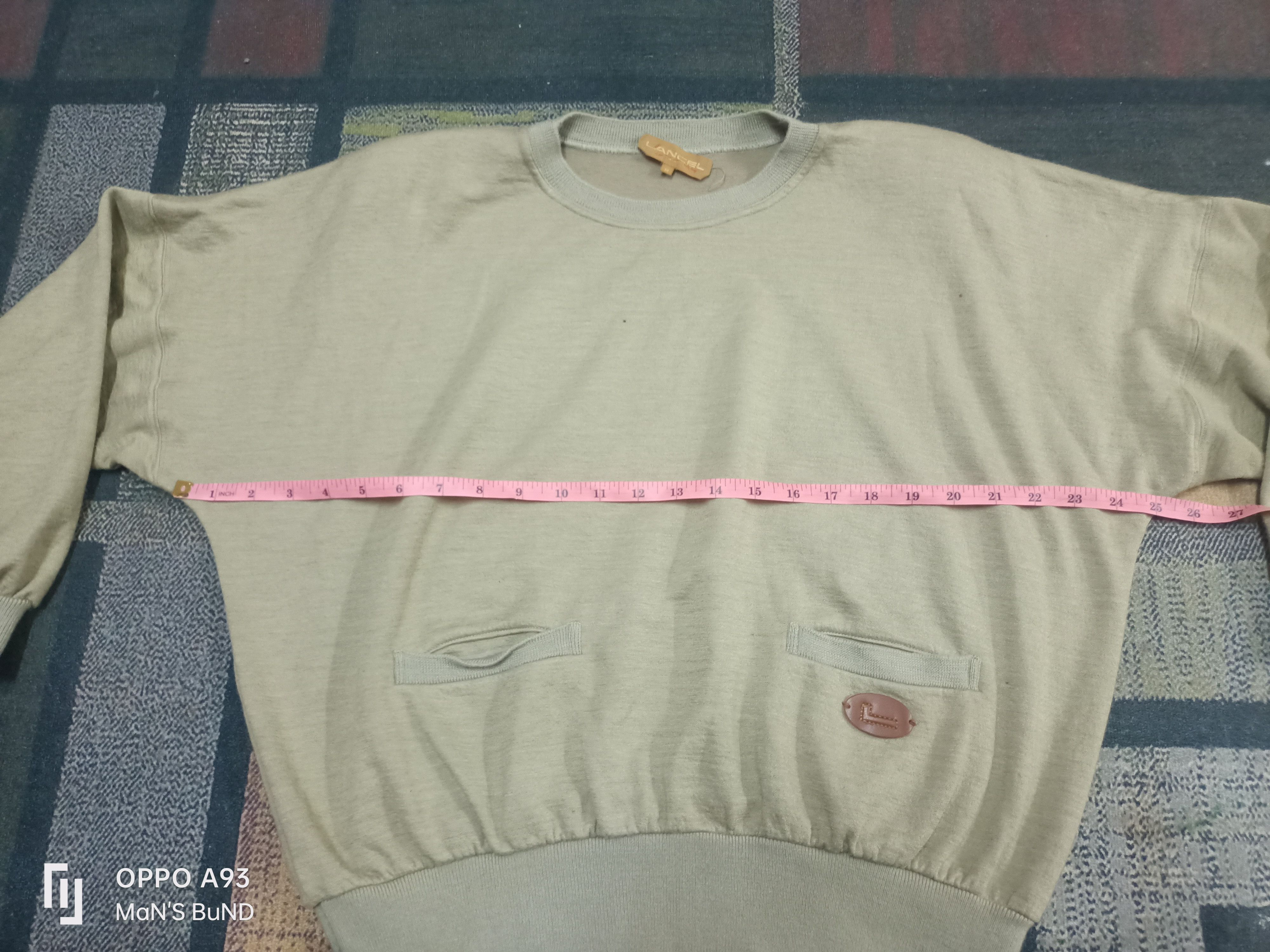Lancel × Vintage LANCEL PARIS Sweatshirt Big LoGo Size M / US 6-8 / IT 42-44 - 14 Thumbnail