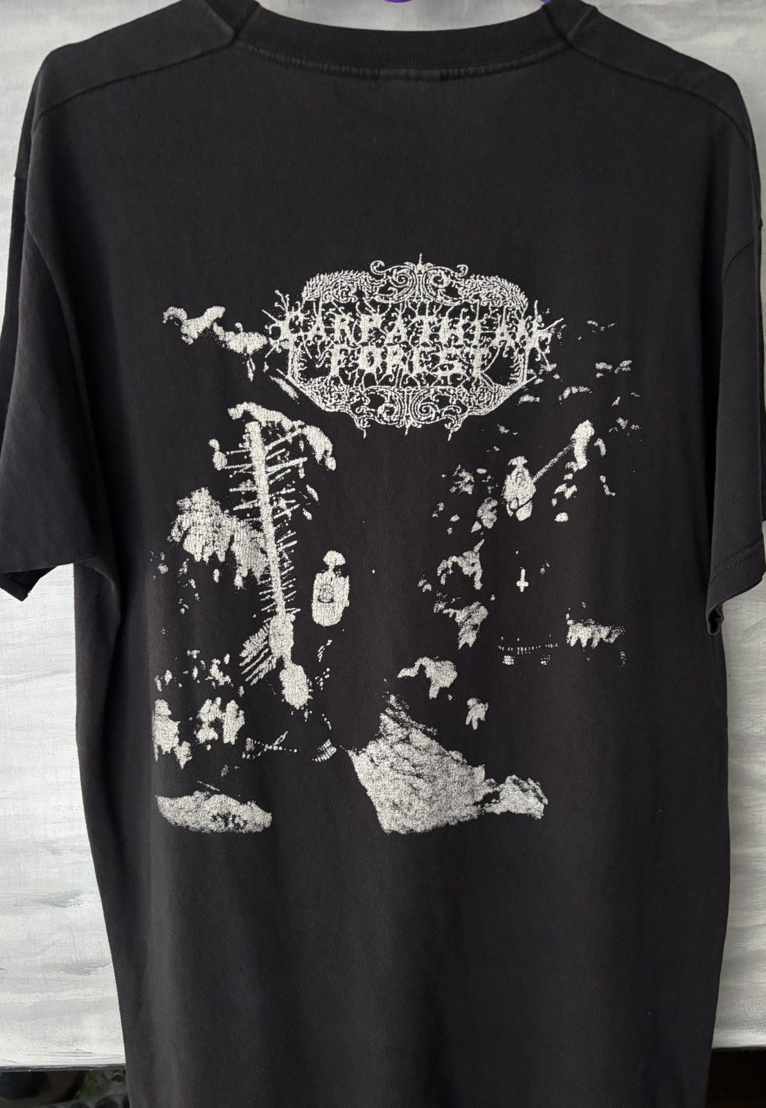 Band Tees Carpathian Forest 00s Black Metal Vintage Tee L Size US L / EU 52-54 / 3 - 2 Thumbnail