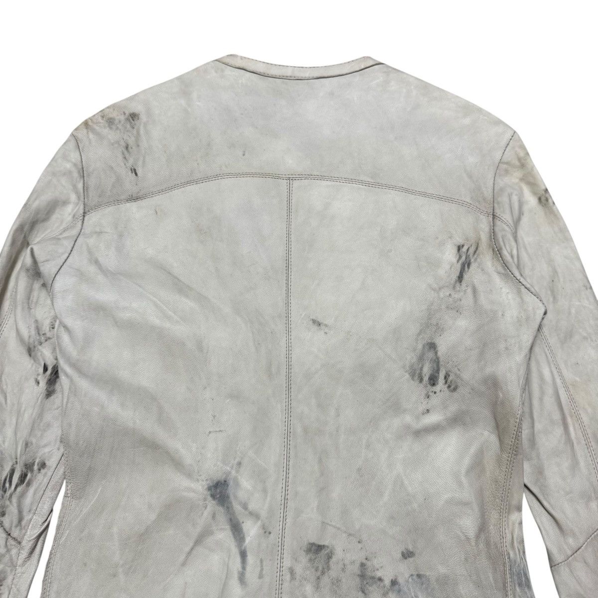 Giorgio Brato Giorgio Brato Brush Leather Jacket Size M / US 6-8 / IT 42-44 - 9 Thumbnail