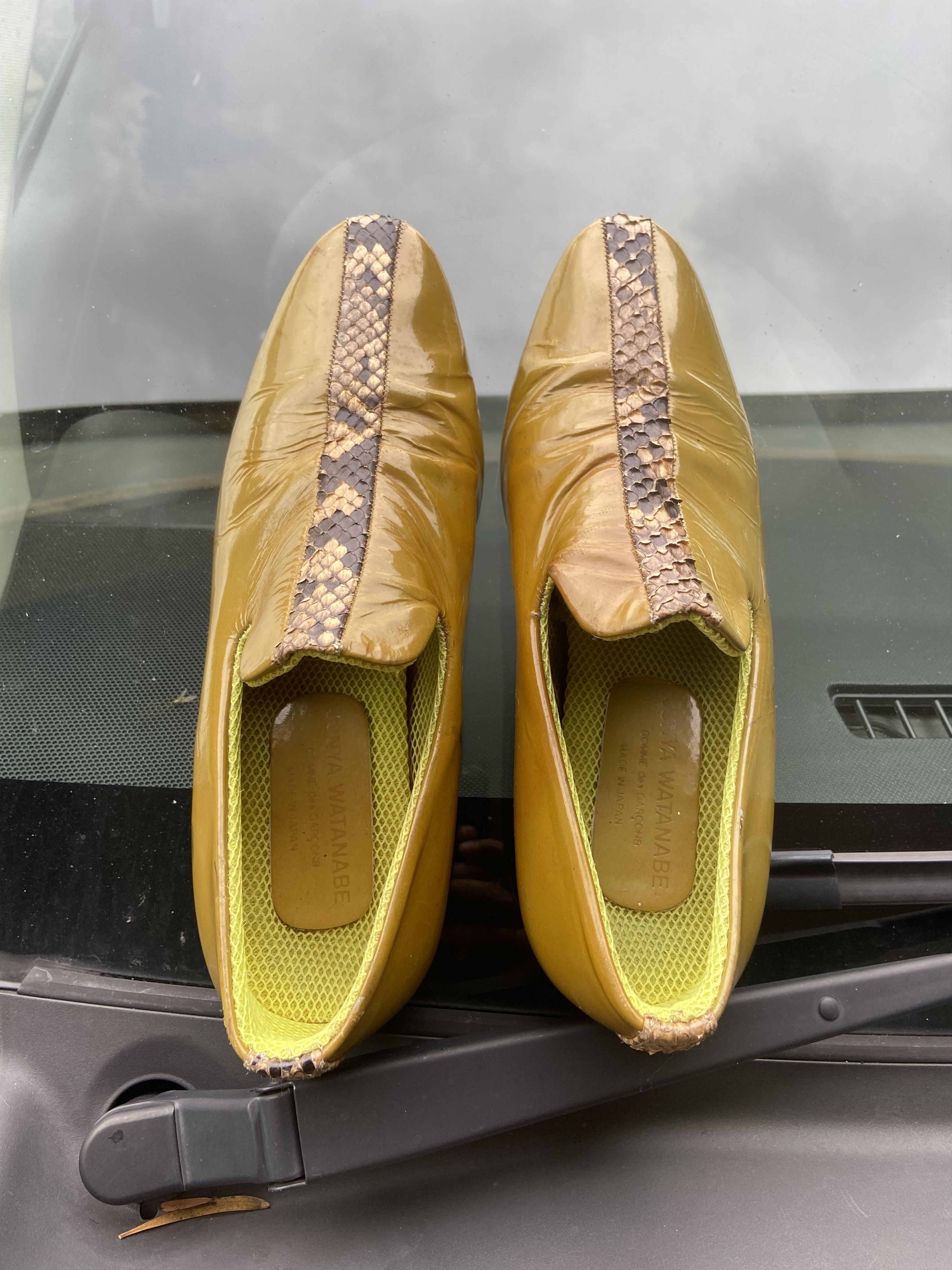 Junya Watanabe JUNYA WATANABE X COMME DES GARCONS PYTHON LOAFERS Size US 7 / EU 40 - 9 Thumbnail