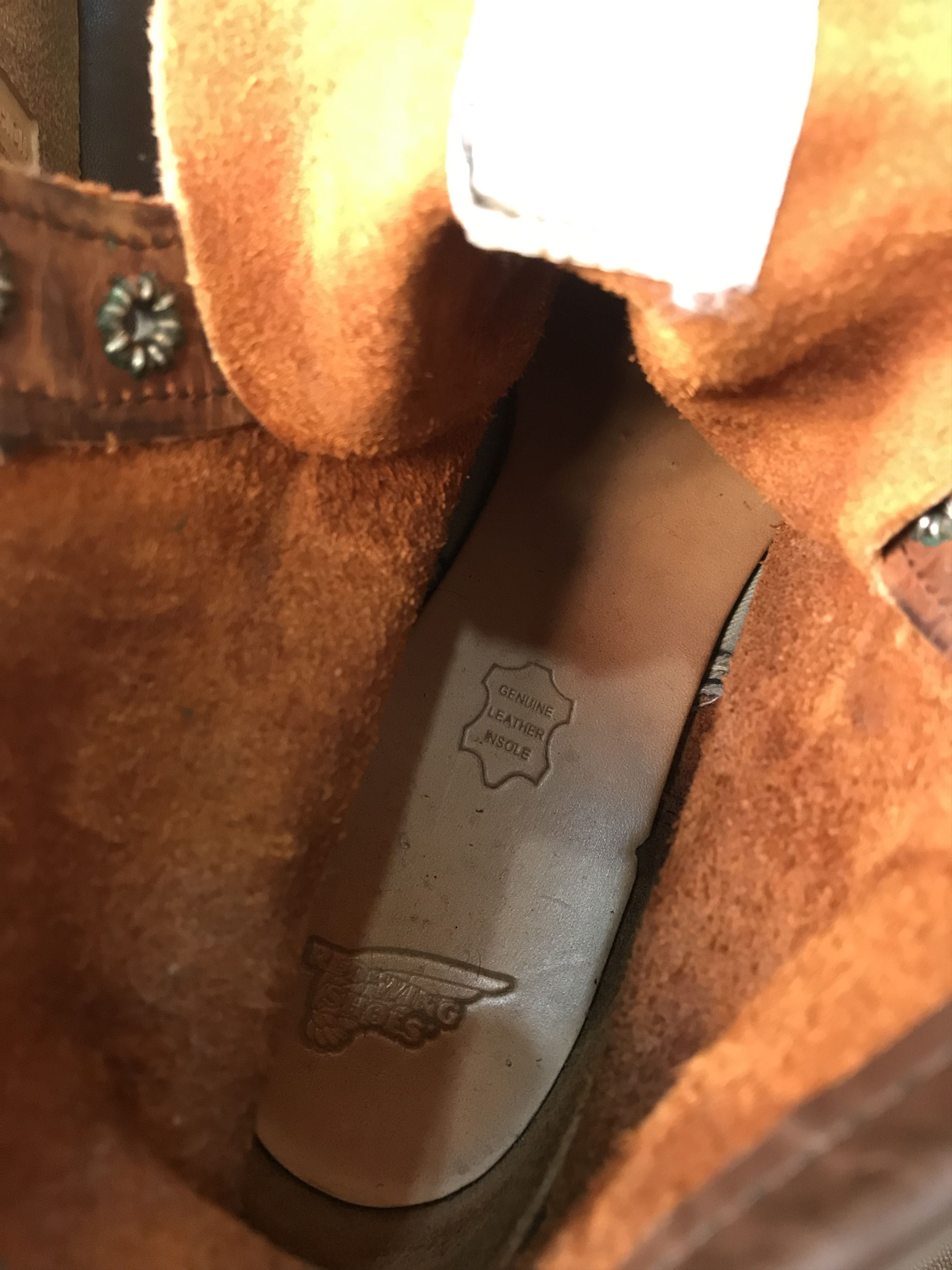 Red Wing RED WING made in USA ROVER BOOTS oiled leather copper Size US 10.5 / EU 43-44 - 8 Thumbnail