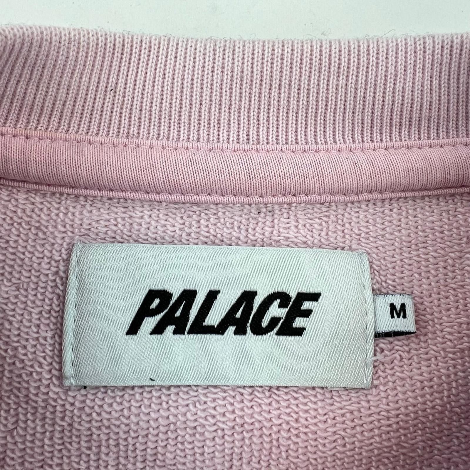 Palace Palace 20/20 Vision Crew Baby Pink Sweatshirt Size US M / EU 48-50 / 2 - 7 Thumbnail