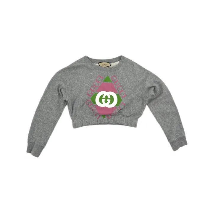 Gucci Gucci FW22 Logo Graphic Sweatshirt for Women-2507 Size XS / US 0-2 / IT 36-38 - 8 Thumbnail