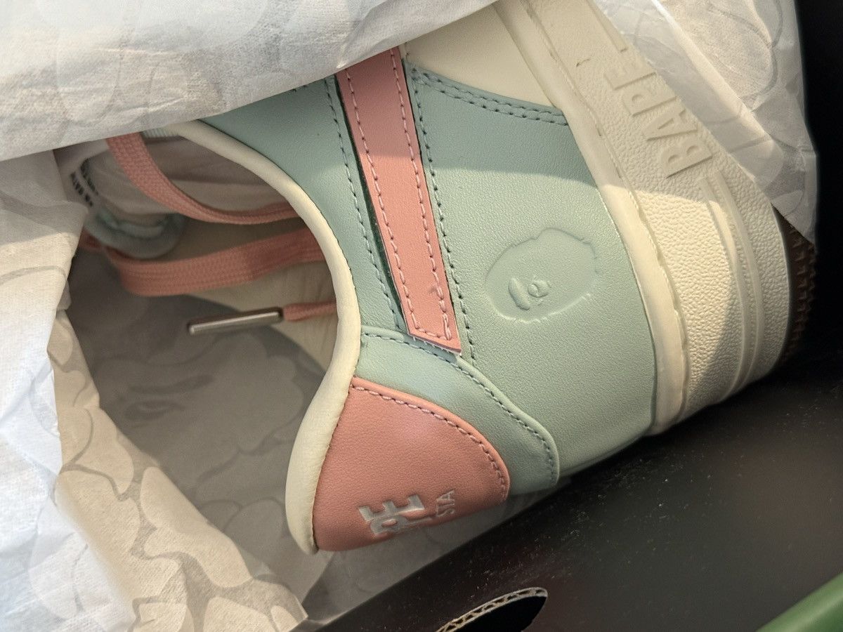 Bape A Bathing Ape Bape Sta #4 Pastel Pink Blue Brown Size US 8.5 / EU 41-42 - 6 Thumbnail