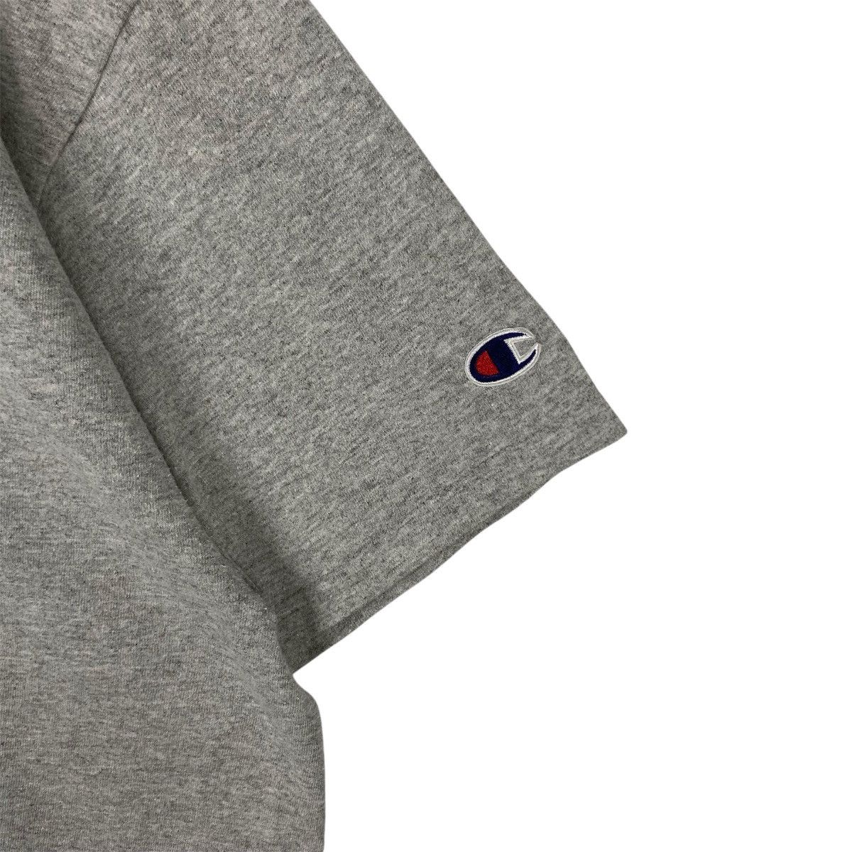 Champion × Designer × Vintage - Vintage CHAMPION T-shirt/Cut & Sewn Gray XL Size US XL / EU 56 / 4 - 4 Thumbnail