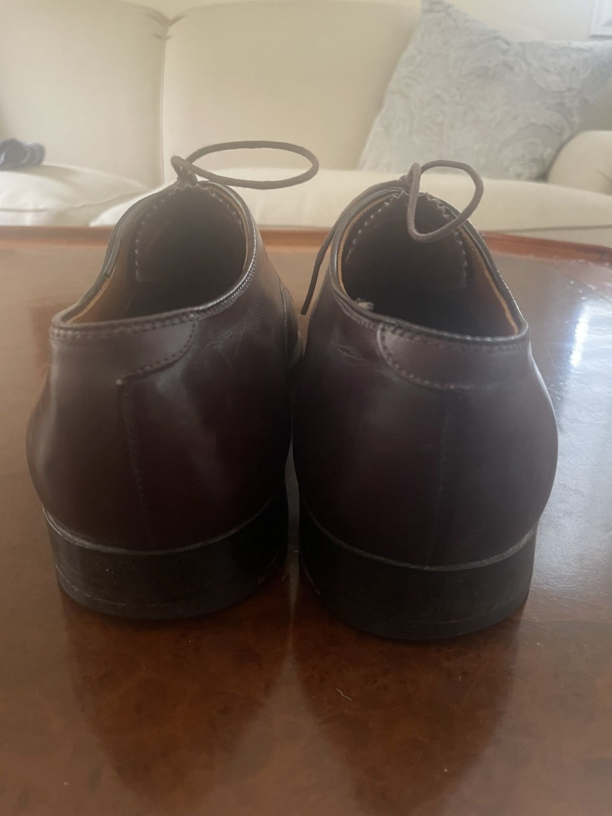Alden Cap Toe Blucher in Shell Cordovan Size US 9 / EU 42 - 3 Thumbnail